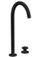 AXOR-HG-2-L-Waschtischmischer-Select-260Axor-One-m-Push-Open-Ablaufg-mattschwarz-48060670 gallery number 1